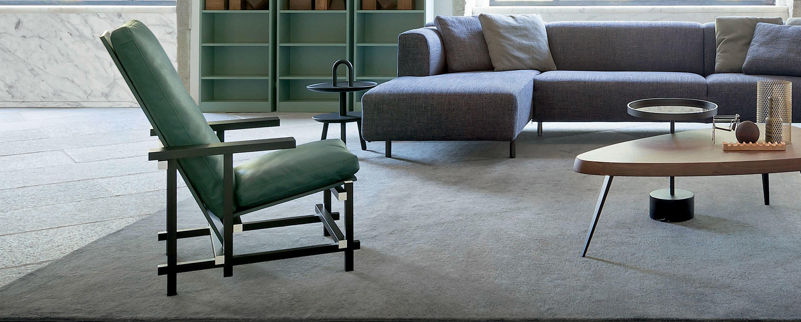 乐竞平台 - 坐具|休闲椅|办公家具|设计师家具|635红蓝椅