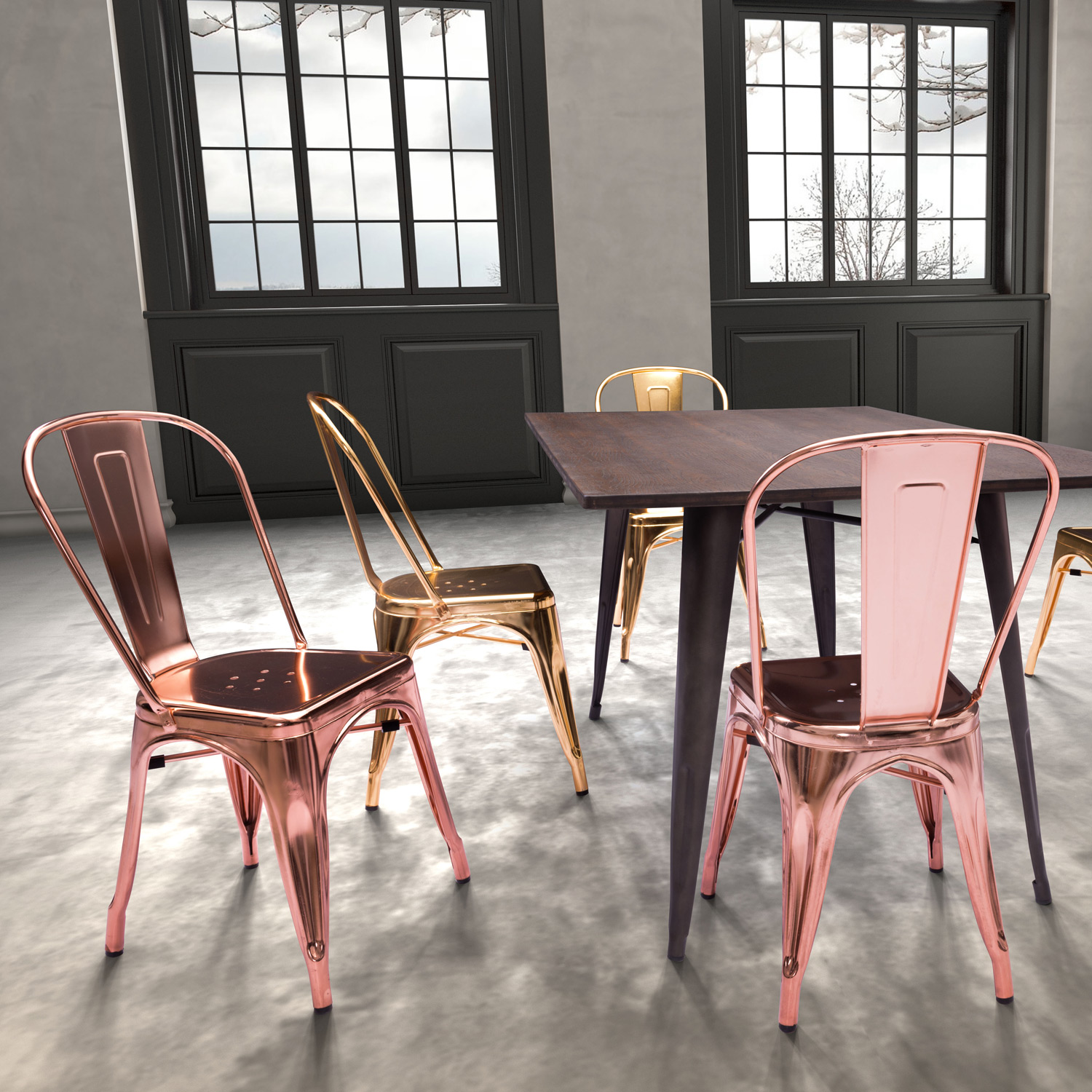 乐竞平台 - 坐具|餐椅|办公家具|设计师家具|埃利奥现代餐椅
