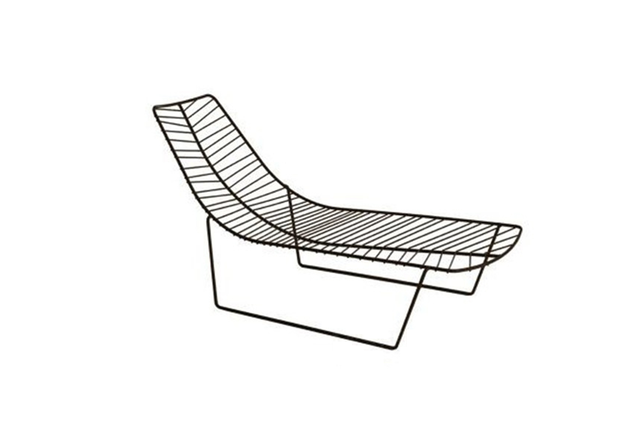 乐竞平台 - 坐具|躺椅|办公家具|设计师家具|Leaf 金属户外休闲躺椅