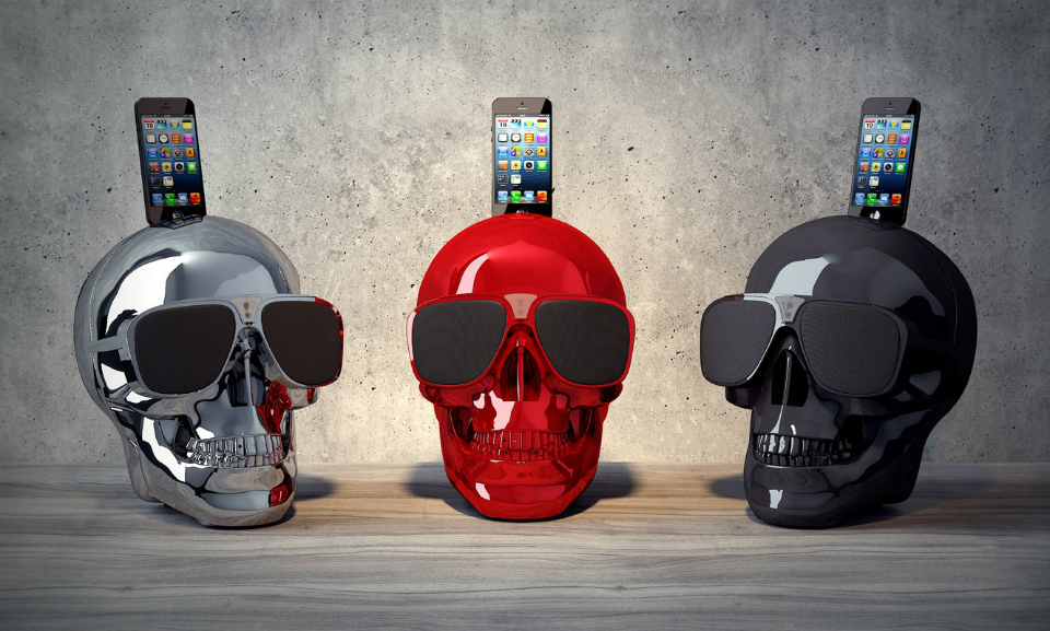 乐竞平台 - 附件|饰品|办公家具|设计师家具|AeroSkull HD +音箱