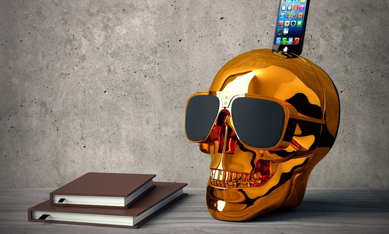 乐竞平台 - 附件|饰品|办公家具|设计师家具|AeroSkull HD +音箱