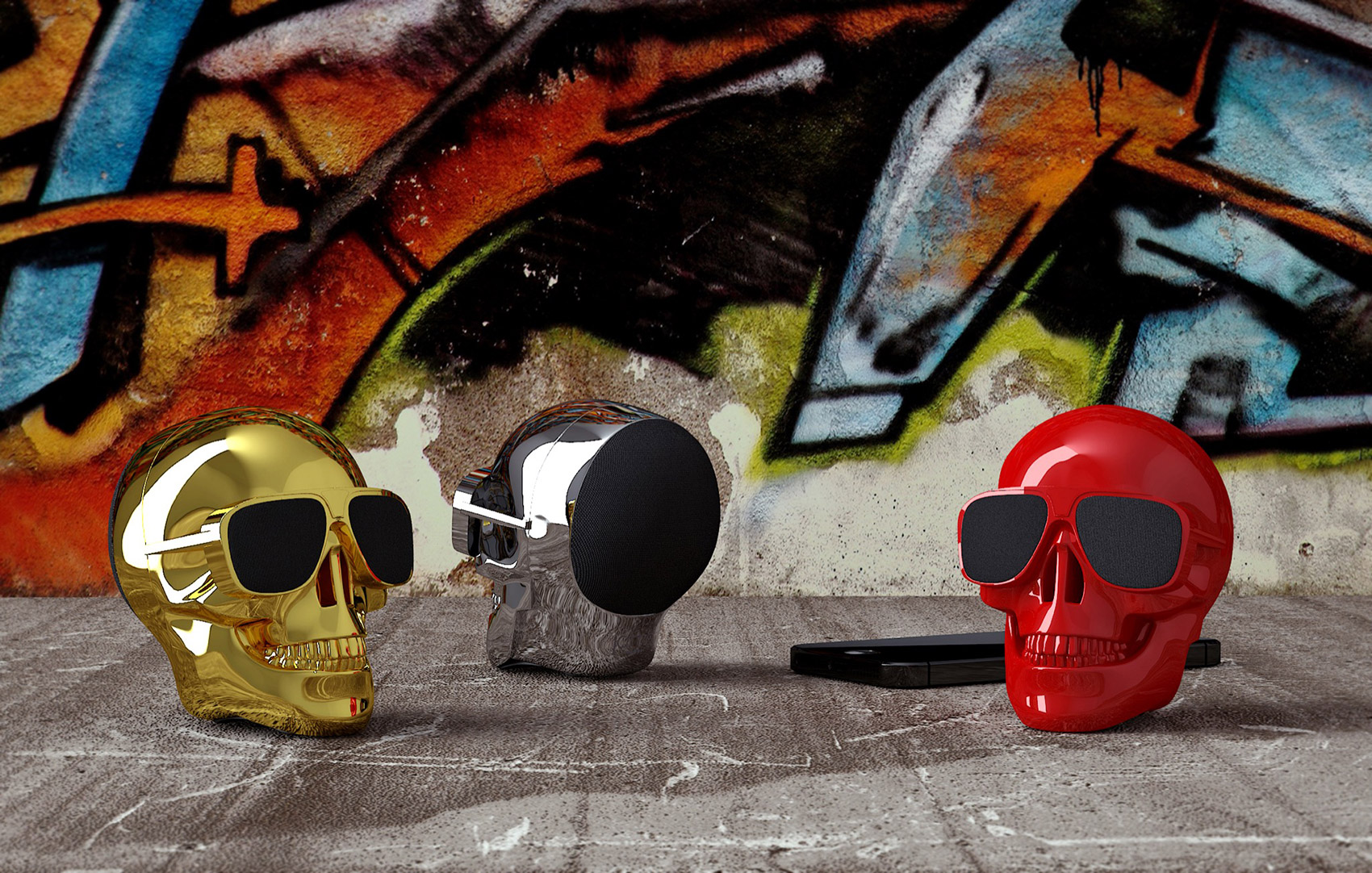 乐竞平台 - 附件|饰品|办公家具|设计师家具|AeroSkull Nano音箱