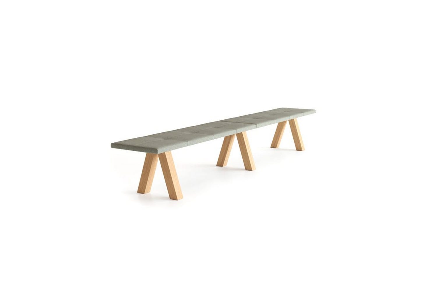 乐竞平台 - 坐具|长凳|办公家具|设计师家具|Trestle bench 长凳