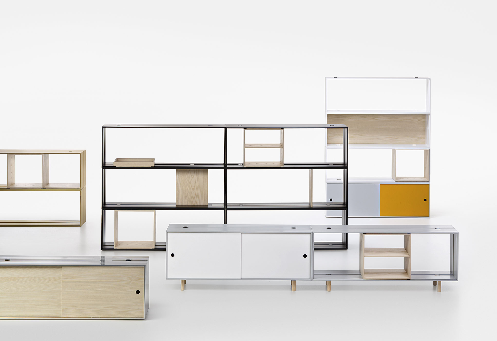 乐竞平台 - 储物|储物柜|办公家具|设计师家具|Offset Shelf 文件柜/杂物柜