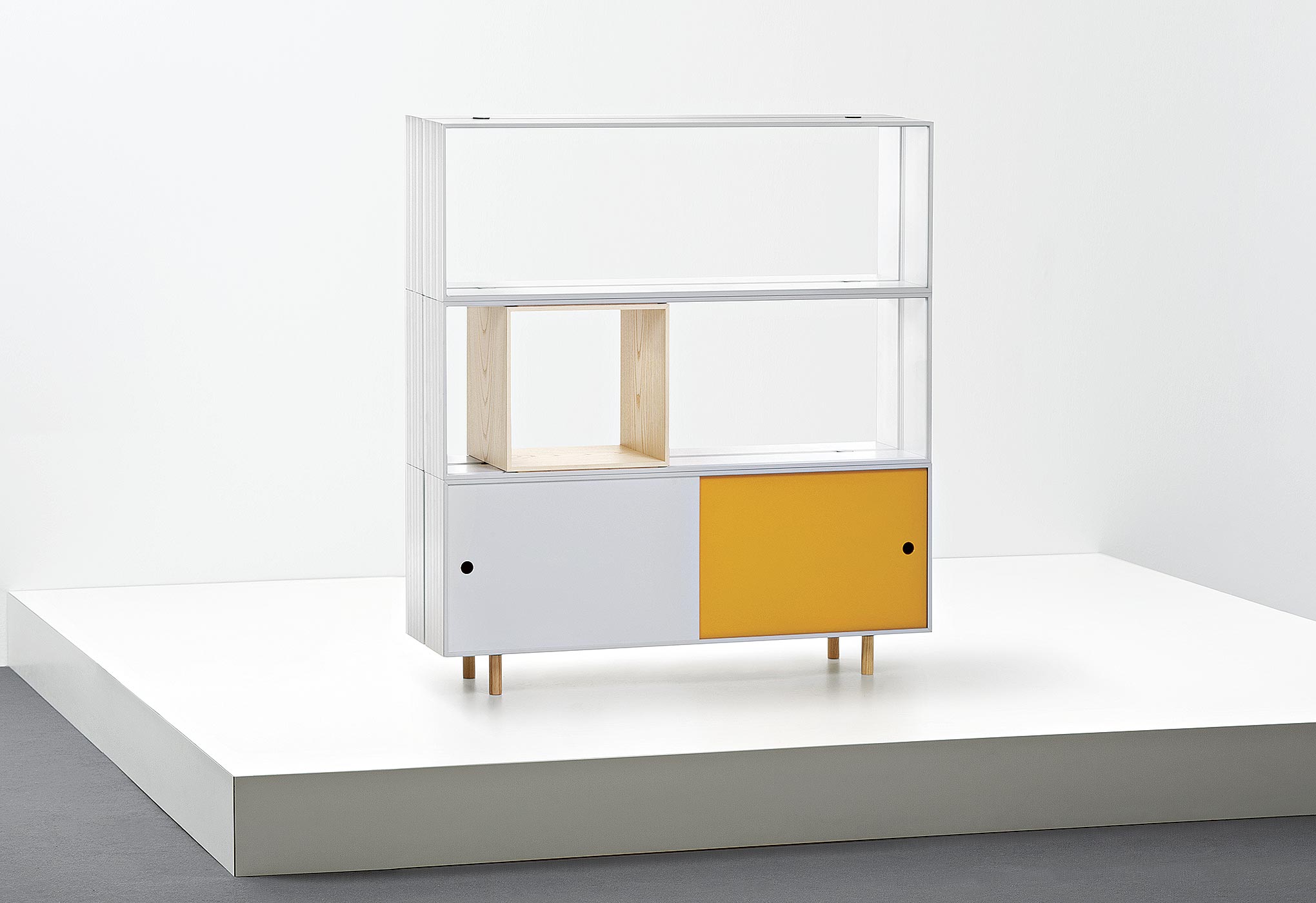 乐竞平台 - 储物|储物柜|办公家具|设计师家具|Offset Shelf 文件柜/杂物柜