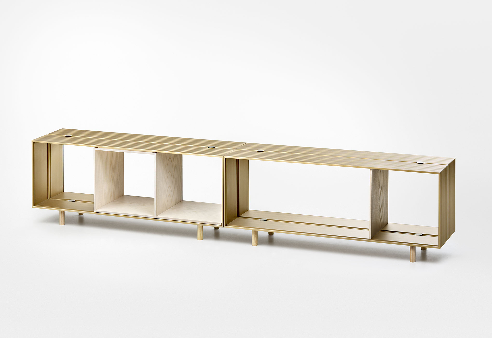 乐竞平台 - 储物|储物柜|办公家具|设计师家具|Offset Shelf 文件柜/杂物柜