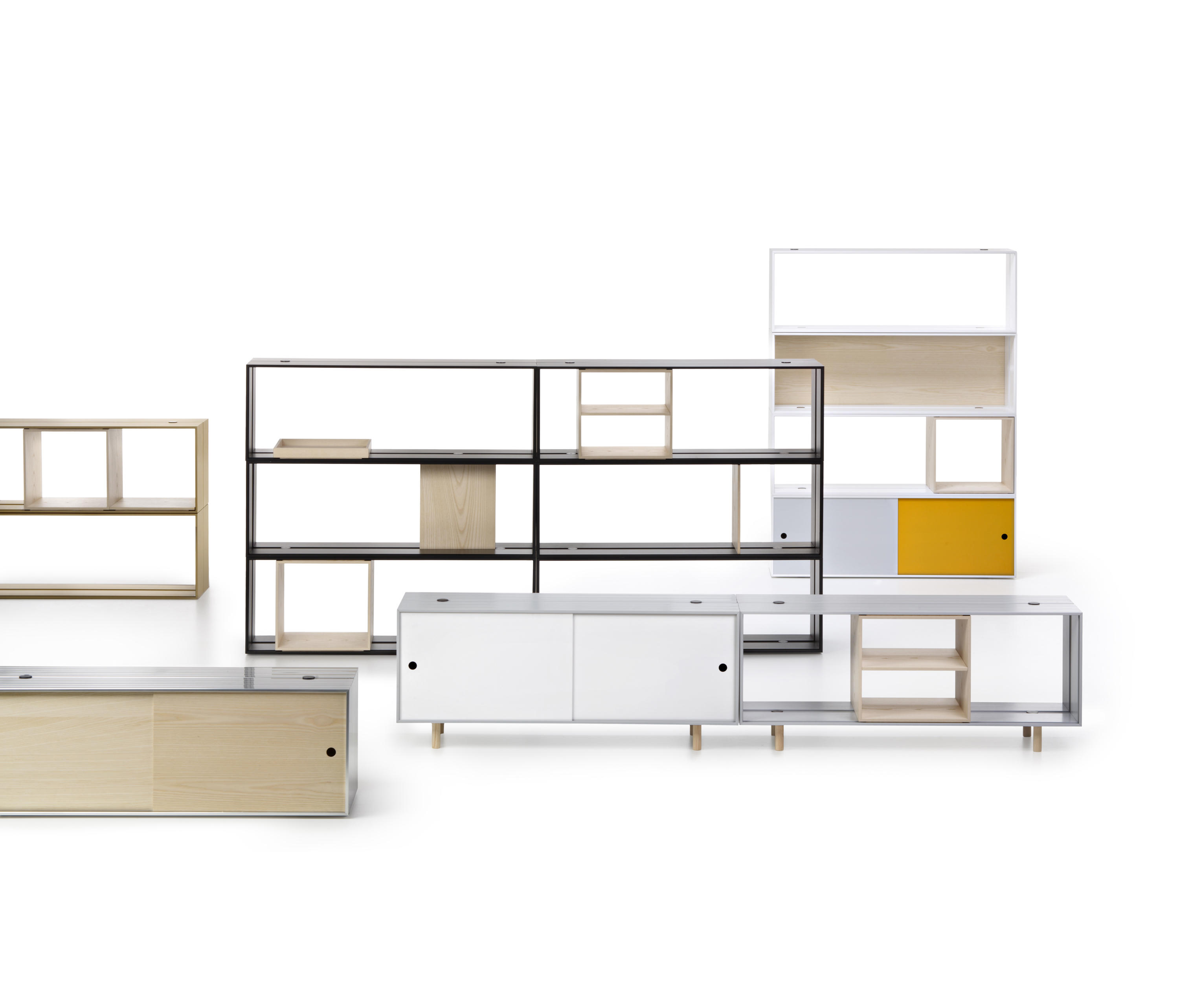 乐竞平台 - 储物|储物柜|办公家具|设计师家具|Offset Shelf 文件柜/杂物柜