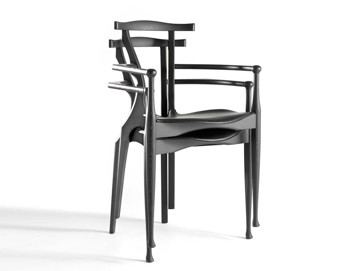 乐竞平台 - 坐具|餐椅|办公家具|设计师家具|Gaulino 实木餐椅/休闲椅