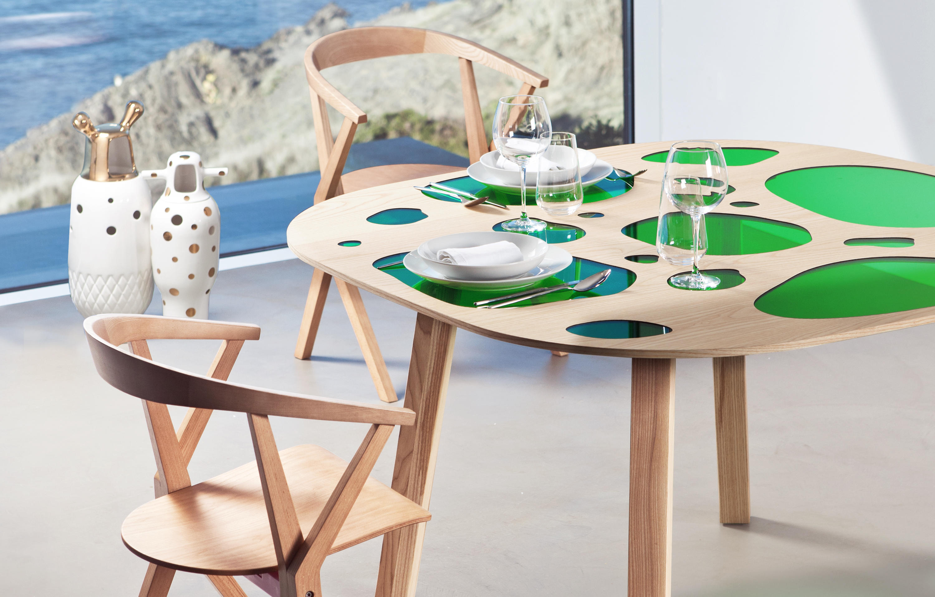 乐竞平台 - 桌几|餐桌|办公家具|设计师家具|Aquario Table 餐台