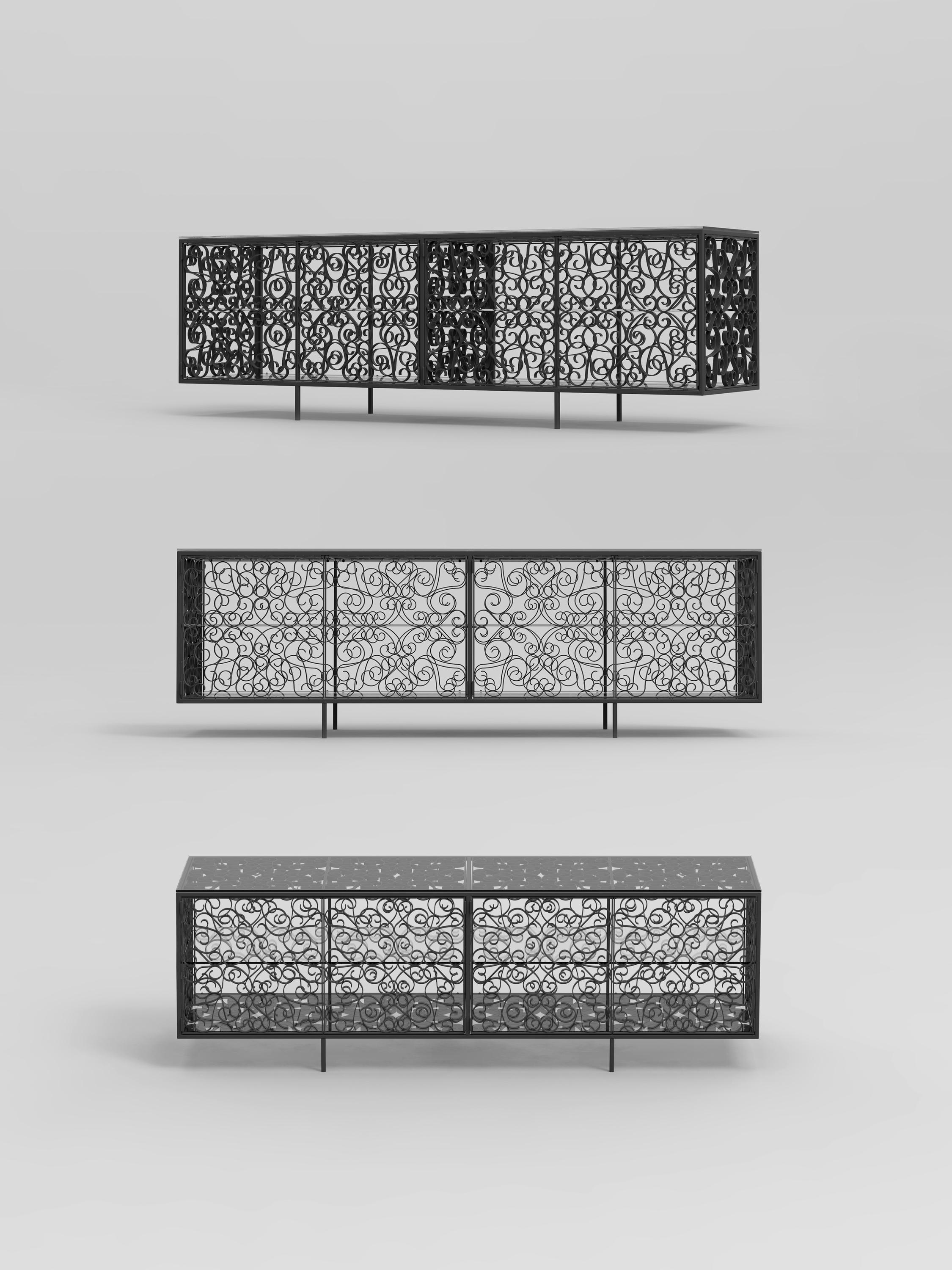 乐竞平台 - 储物|装饰架|办公家具|设计师家具|Dalia cabinet  餐边柜/装饰柜