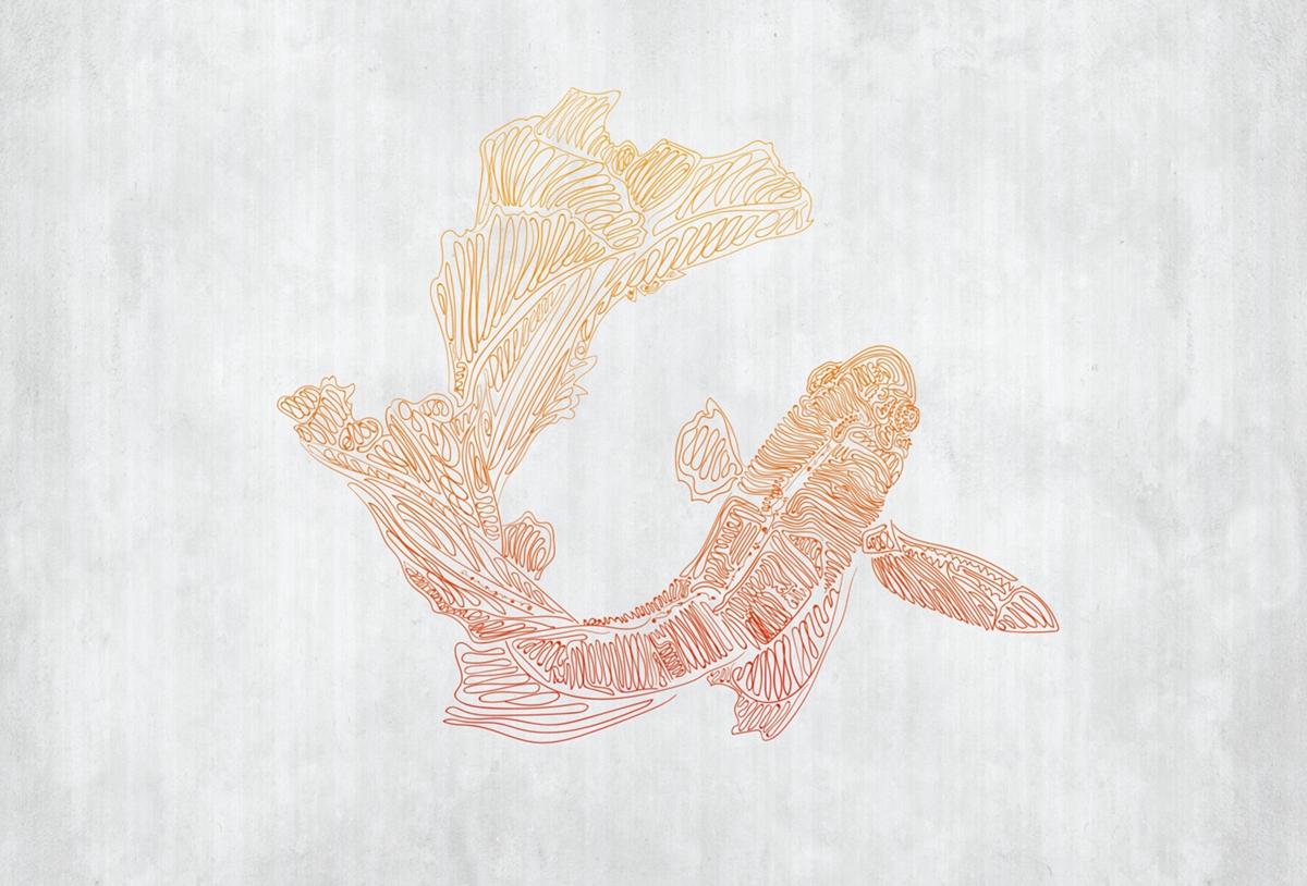 乐竞平台 - 附件|装饰画/墙饰|办公家具|设计师家具|鱼跃-原创定制壁画