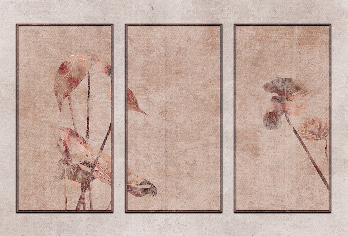 乐竞平台 - 附件|装饰画/墙饰|办公家具|设计师家具|龟背竹-原创定制壁画