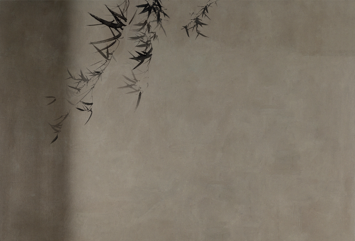 乐竞平台 - 附件|装饰画/墙饰|办公家具|设计师家具|墨竹-原创定制壁画