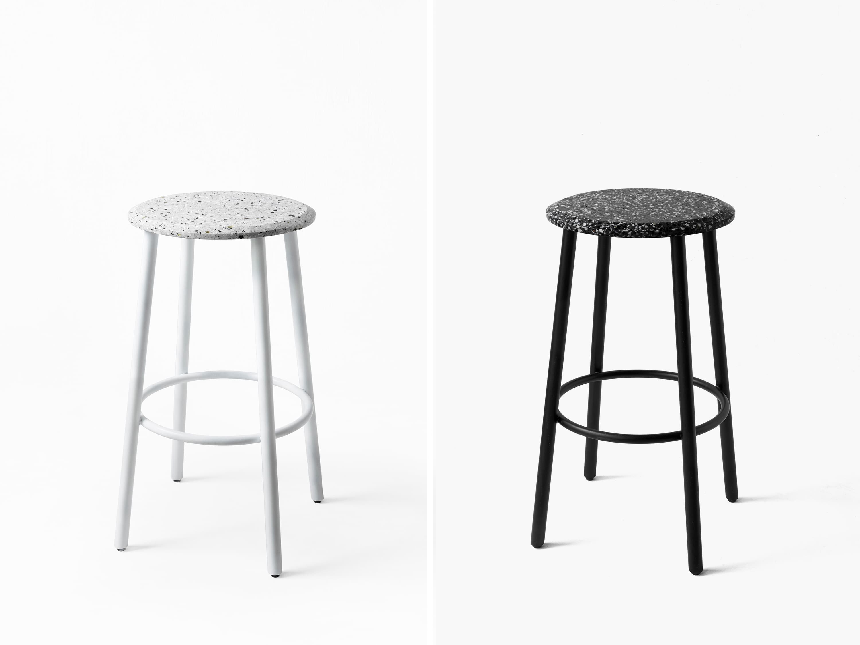 乐竞平台 - 坐具|吧椅/凳子|办公家具|设计师家具|水磨石吧凳 - 平