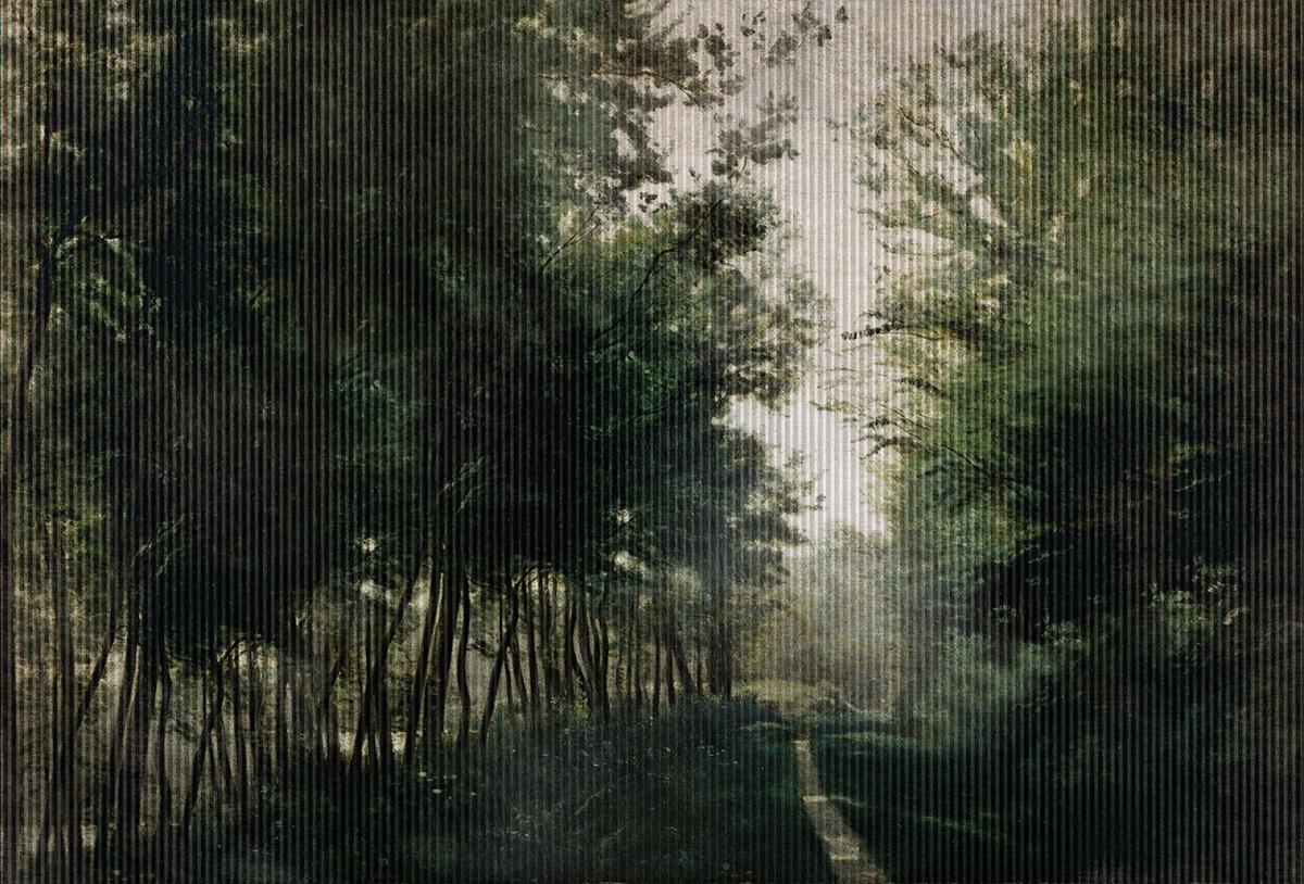 [乐竞平台 - 附件|装饰画/墙饰|办公家具|设计师家具|曲径-原创定制壁画]