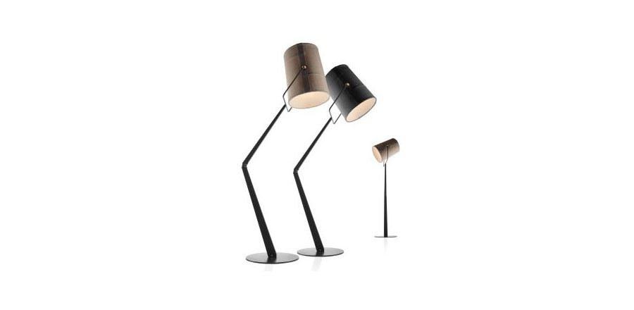 [乐竞平台 - 灯饰|落地灯|办公家具|设计师家具|复制版 foscarini Fork floor lamp 布艺落地灯]