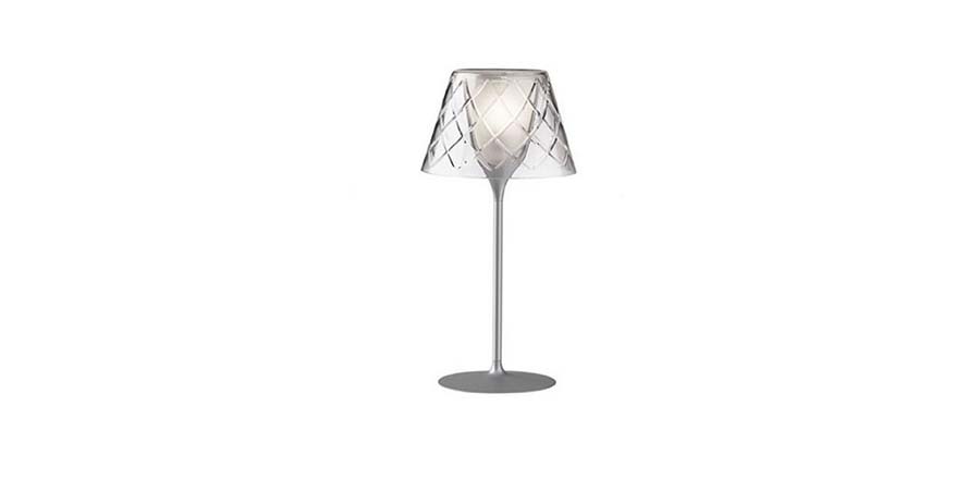 [乐竞平台 - 灯饰|台灯|办公家具|设计师家具|FLOS Romeo Moon T Lamp 现代玻璃台灯]