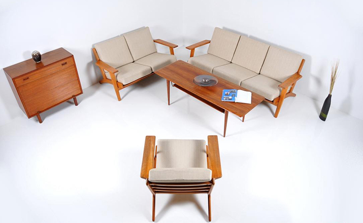乐竞平台 - 坐具|休闲椅|办公家具|设计师家具|GE290双座椅