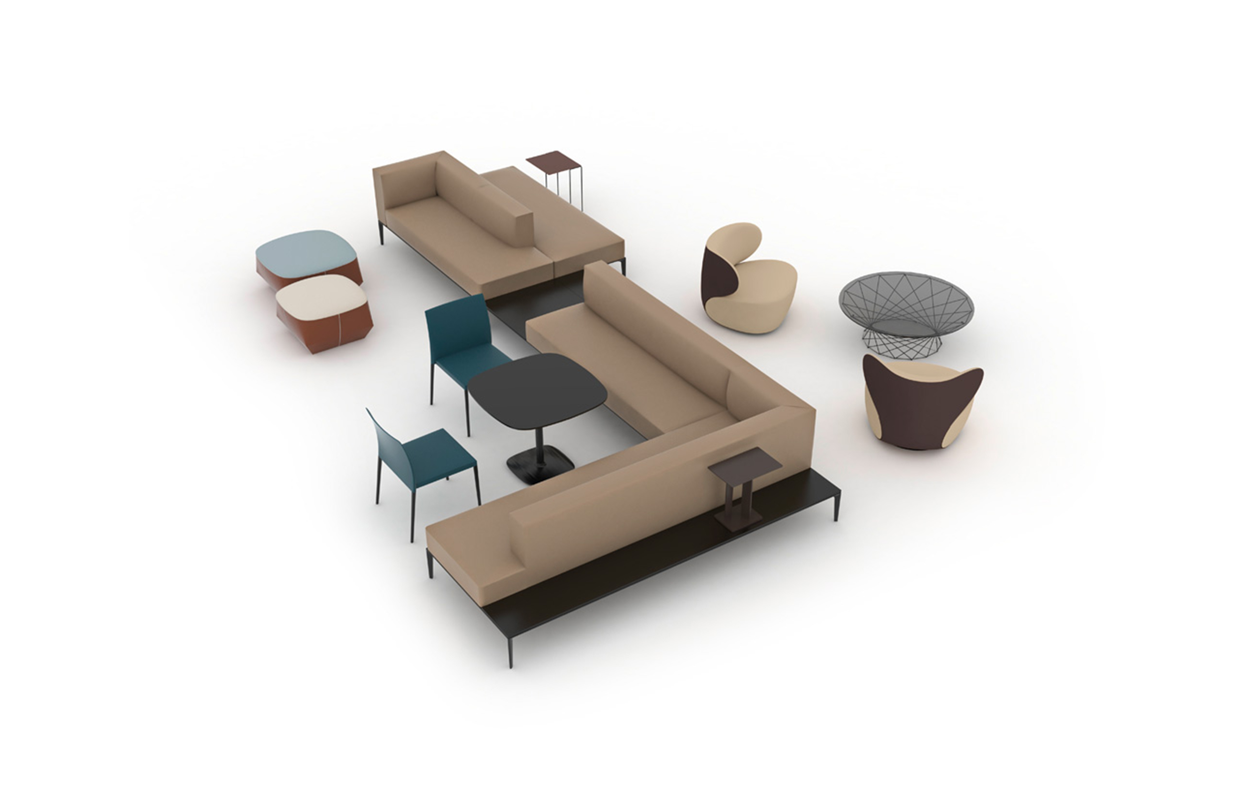 乐竞平台 - 坐具|沙发|办公家具|设计师家具|JAAN BENCH.沙发
