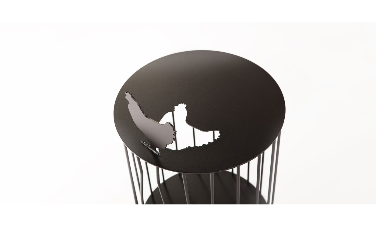 乐竞平台 - 桌几|茶几/边几|办公家具|设计师家具|笼鸡边桌/笼猪边桌